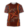 Aboriginal Naidoc Week Heal the Lizard 3D print summer shirts