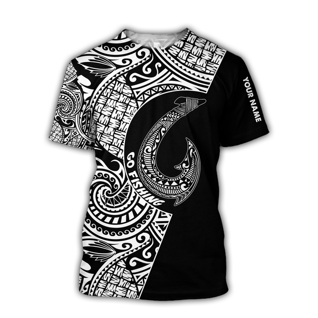 Amazing Polynesian Go Fishing Personalized Unisex Deluxe Hoodie ML