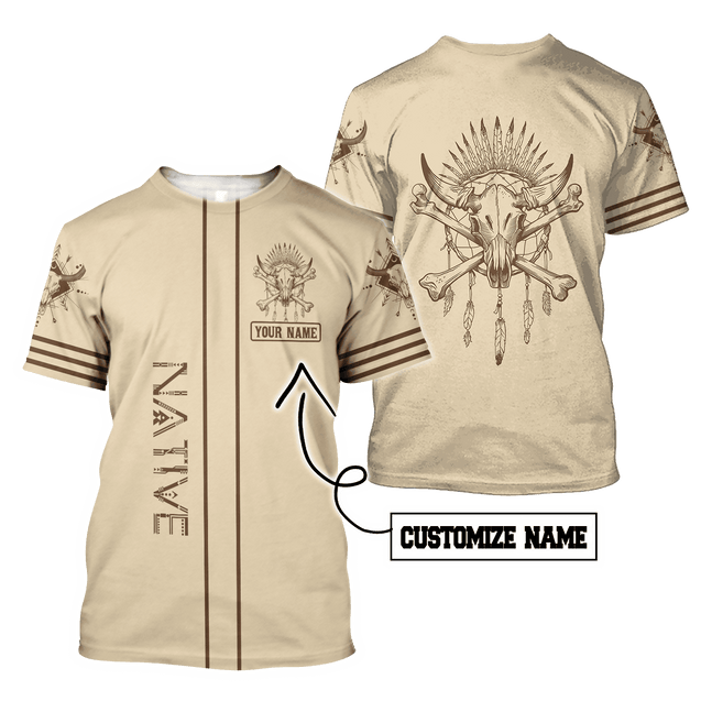 Summer Collection - Customized Native American 3D All Over Printed Unisex Shirts