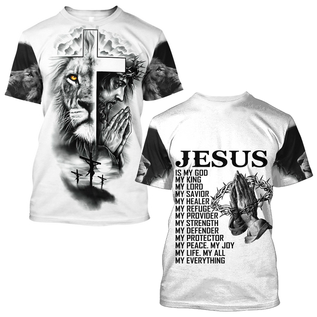 Jesus Is My God 3D All Over Printed Shirts