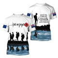 Lest we forget Honor the fallen AU Veteran 3D print shirts