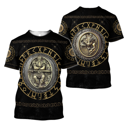 Viking Armor 3D All Over Printed Unisex Shirts