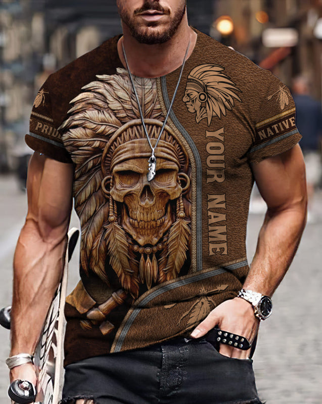 Summer Collection - Customized Native American 3D All Over Printed Unisex Shirts