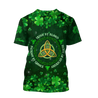 Irish By Blood Custom Name 3D All Over Printed Shirts For Men and Women