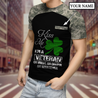 Irish Veterans - Persionalized Name 3D Hoodie Shirt For Men And Women