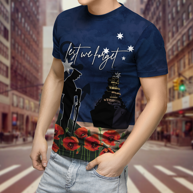 Premium Anzac Day Royal Australian Navy 3D Printed Unisex Shirts TN