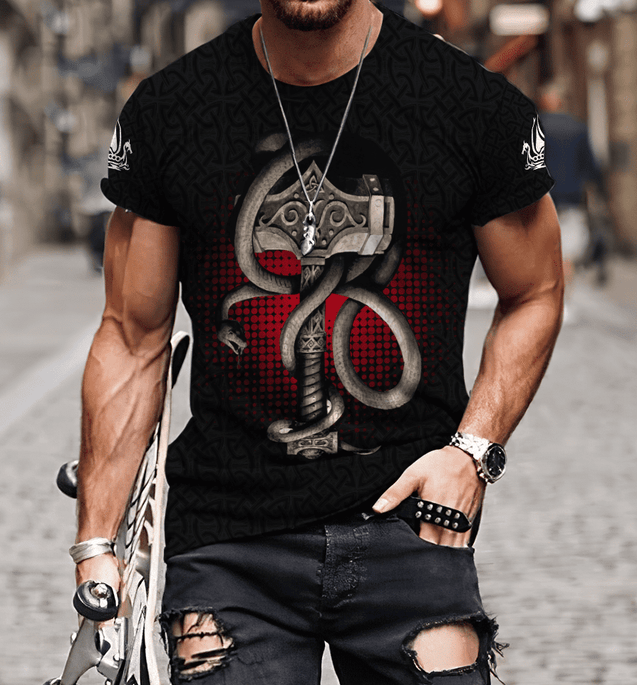 Viking 3D All Over Printed Unisex Shirts