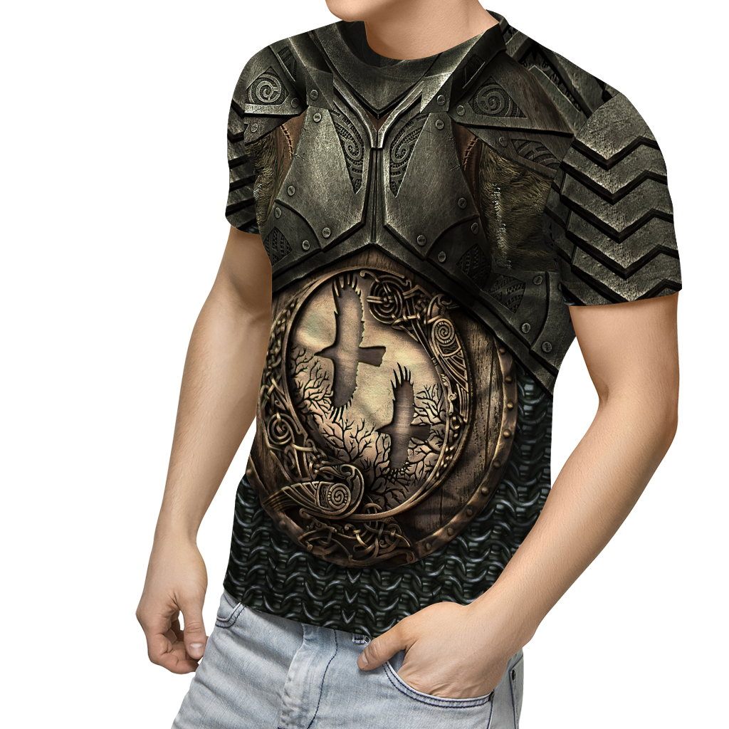 Viking Armor 3D All Over Printed Unisex Shirts