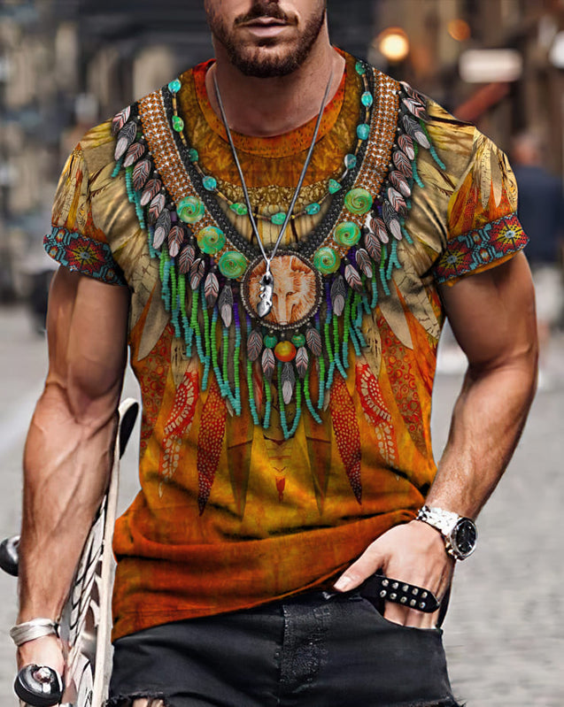 Native American 3D All Over Printed Unisex Shirts