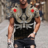 Ancient Egypt ver2 Painting Pattern 3D Tattoo Printed Shirts