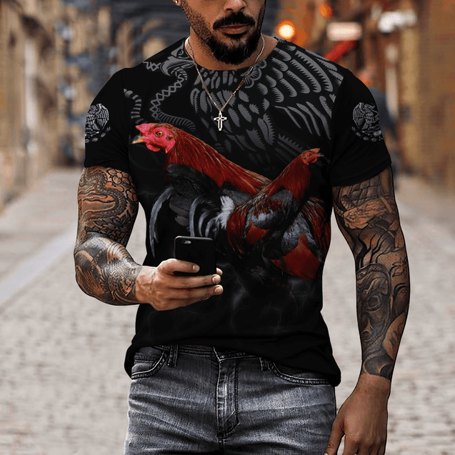 Rooster 3D Printed Unisex Shirts DA17052101