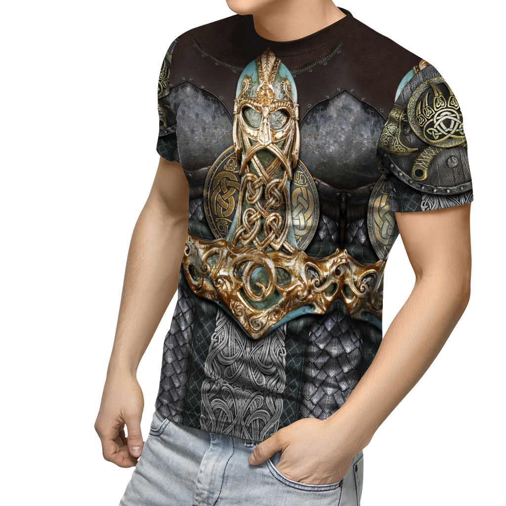 Viking Armor 3D All Over Printed Unisex Shirts