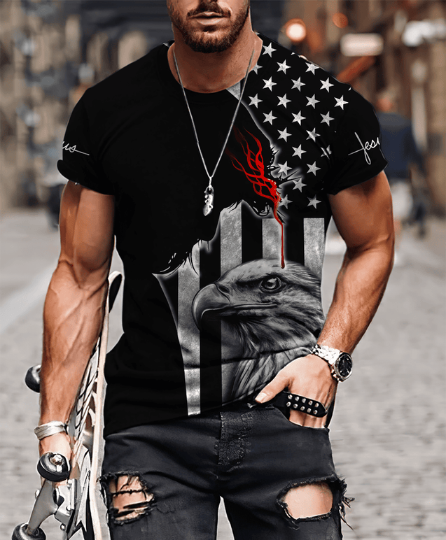 One Nation Under God 3D All Over Printed Unisex Shirts