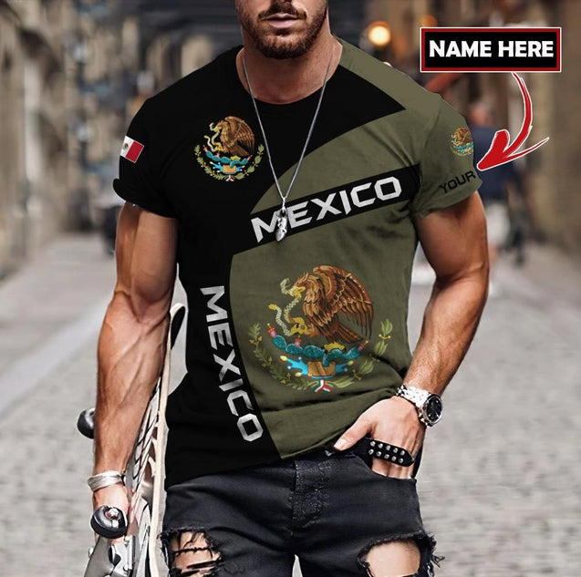 Personalized Mexico 3D All Over Printed Hoodie