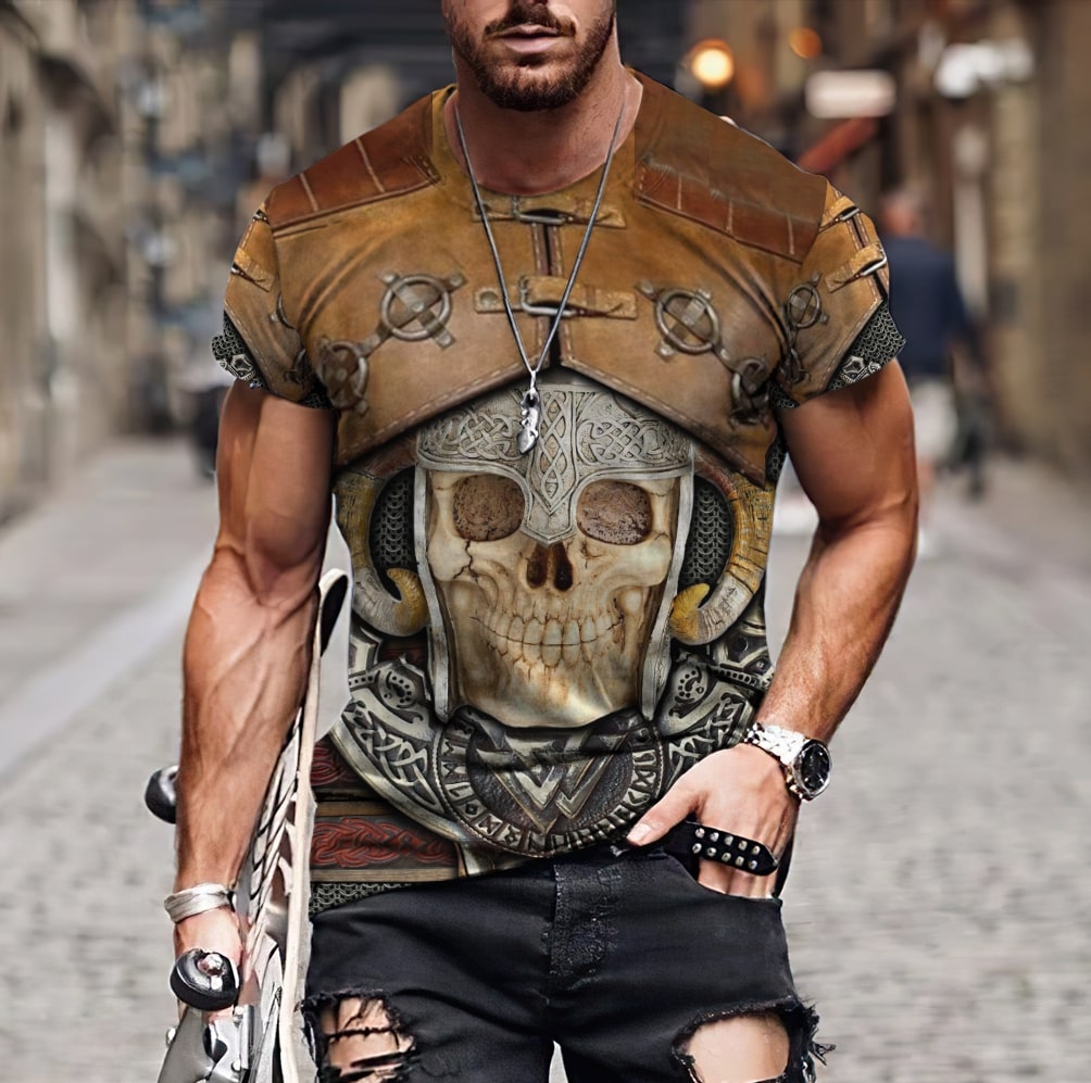 Viking Armor 3D All Over Printed Unisex Shirts