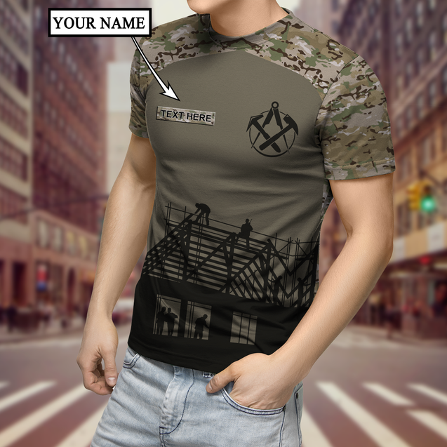 I AM A ROOFER 3D UNISEX SHIRT