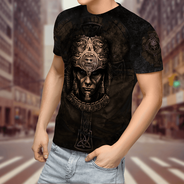 Aztec Mexican 3D All Over Printed Unisex Shirts