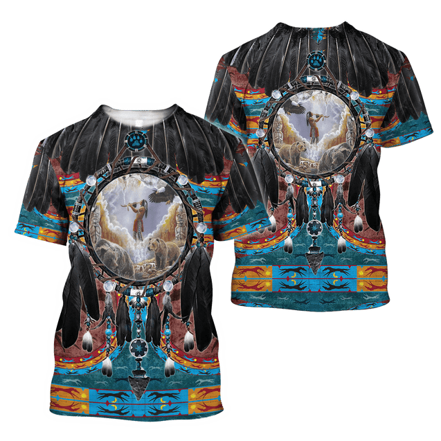 Native American 3D All Over Printed Unisex Shirts