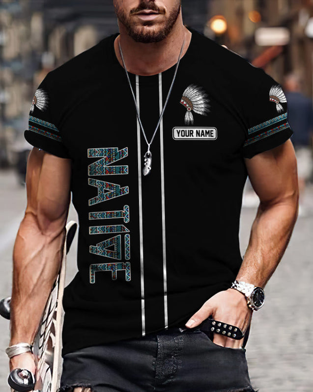 Summer Collection - Customized Native American 3D All Over Printed Unisex Shirts