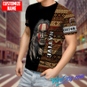 Customized name Native American 3D All Over Printed Unisex Shirts