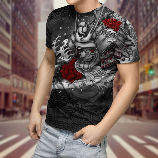 Premium Samurai Unisex 3D All Over Printed Shirts No1 MEI