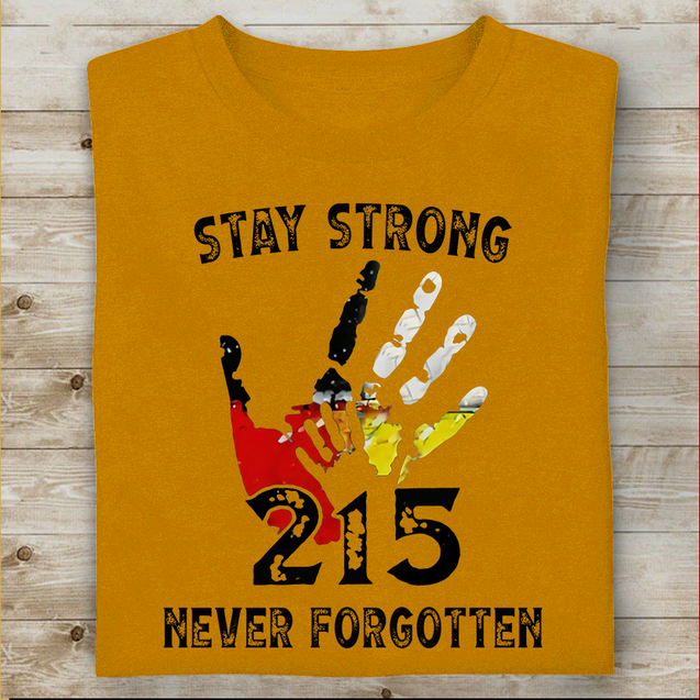 Stay Strong Native American T-Shirt DA27012205