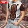 Customized name Native American 3D All Over Printed Unisex Shirts