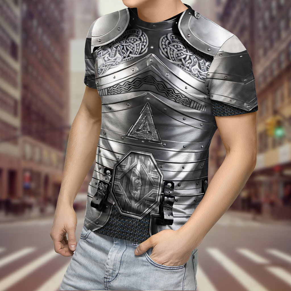 Viking Armor 3D All Over Printed Unisex Shirts