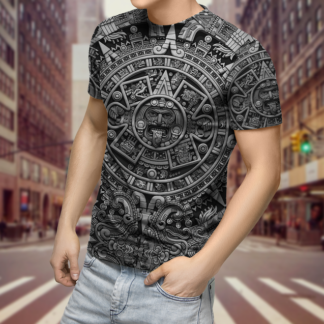 Aztec Mexico 3D All Over Printed Unisex Hoodie