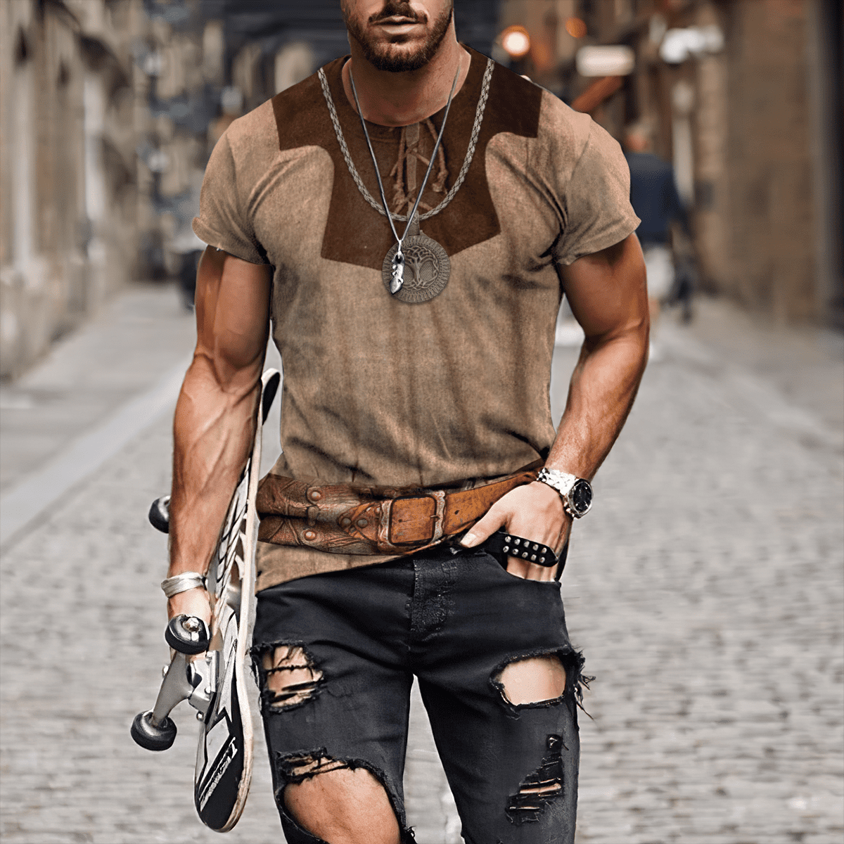 Viking Armor 3D All Over Printed Unisex Shirts