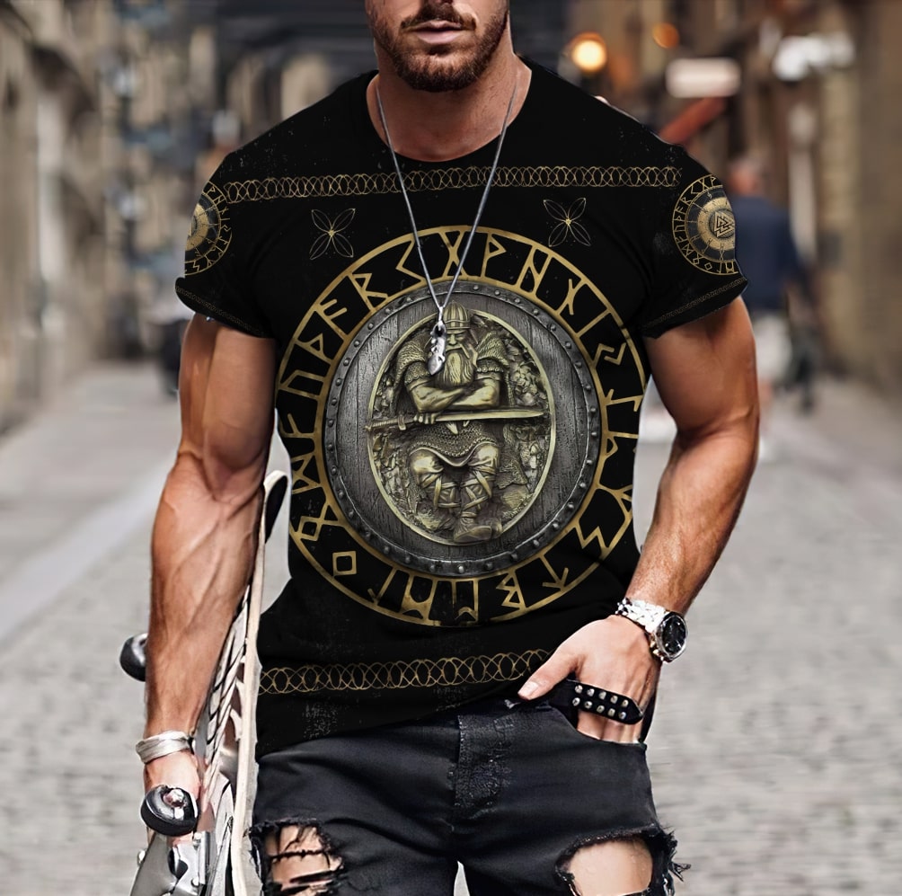 Viking Armor 3D All Over Printed Unisex Shirts