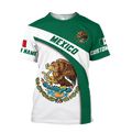 Persionalized Mexico 3D All Over Printed Shirts For TNA18032105