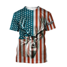 US Deer Persionalized Name 3D All Over Printed Shirts MH21052101