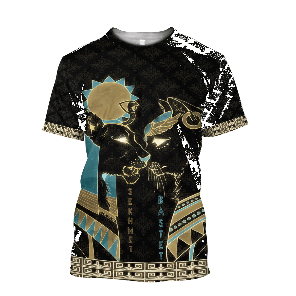 Bastet Sekhmet Ancient Egyptian Mythology Culture 3D Design Print Shirts