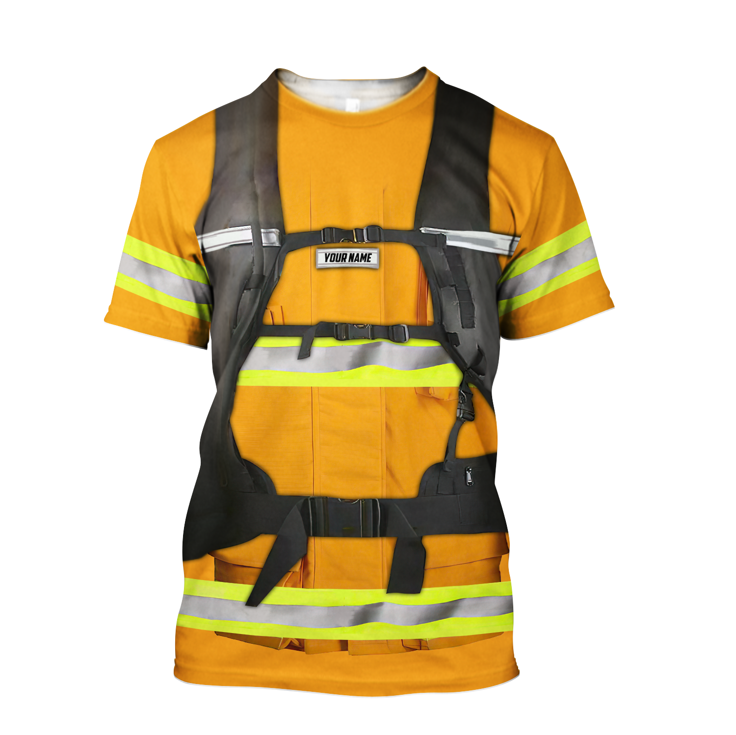 Customize Name Firefighter 3D All Printed Hoodie For Men And Women