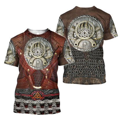 Viking Armor 3D All Over Printed Unisex Shirts