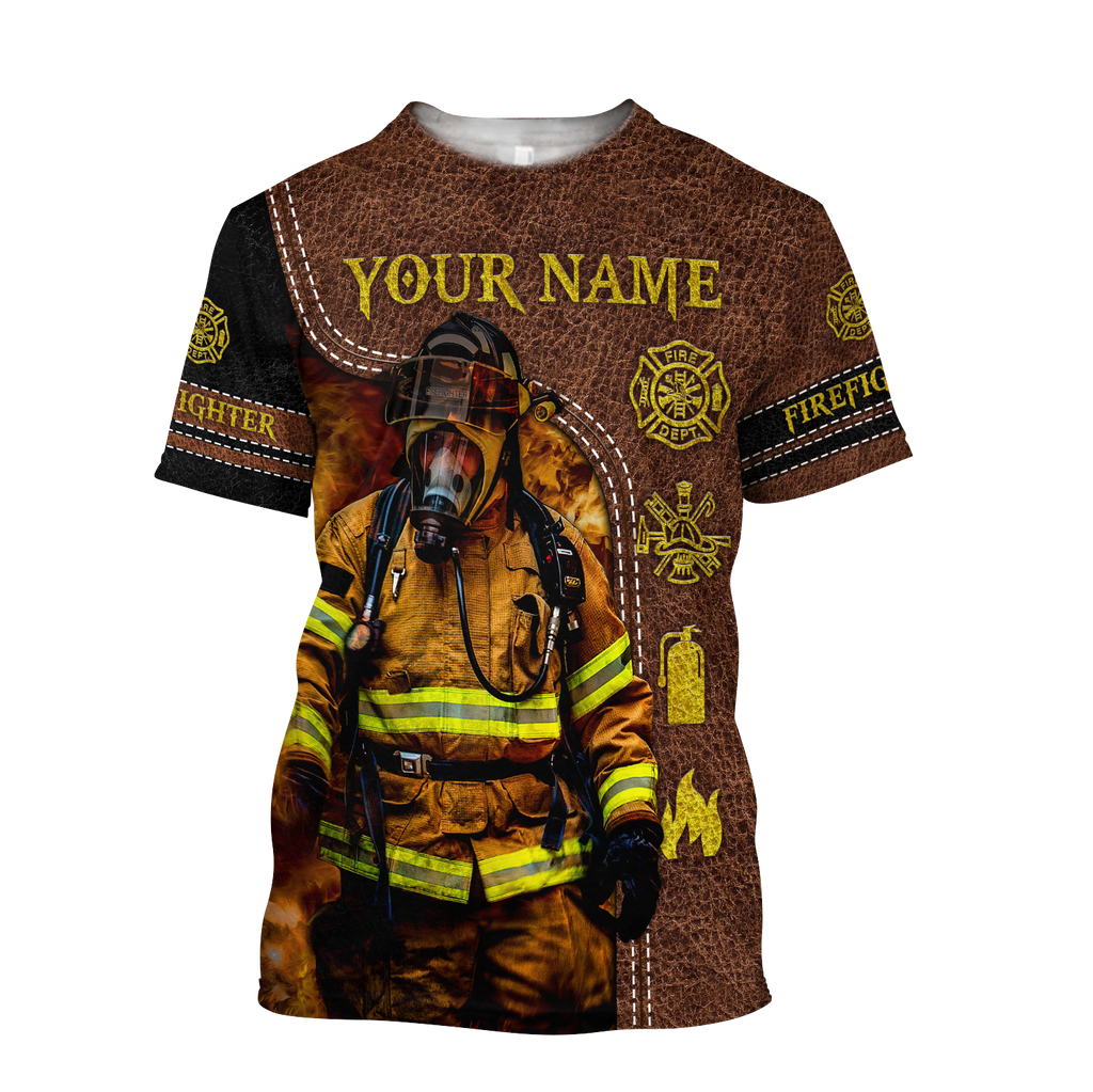 Customize Name Firefighter Hoodie For Men And Women TNA13052107