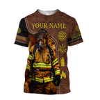 Customize Name Firefighter Hoodie For Men And Women TNA13052107