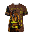 Customize Name Firefighter Hoodie For Men And Women TNA13052107