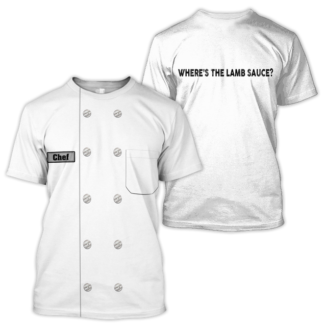 Chef 3D All Over Printed Unisex Shirt