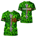 3D All Over Printed  Irish   St Patrick Day Unisex Shirts SN07022101 Custom Name XT