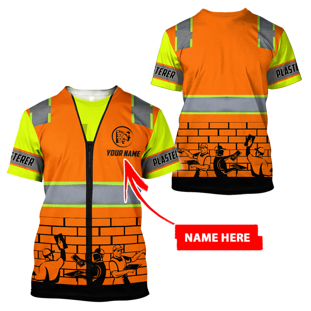 Personalized Name XT Plasterer 3D All Over Printed Clothes PD06032101