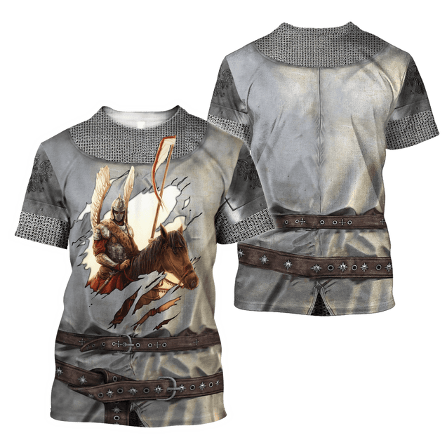 Premium Polish Winged Hussars 3D All Over Printed Shirts No 8