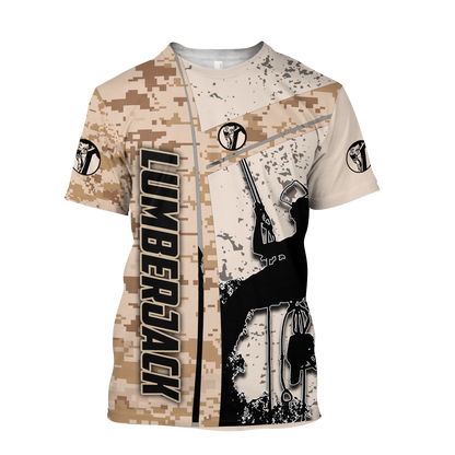 Premium  3D Printed Unisex Lumberjack Shirts MEI