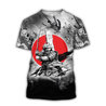 Premium Unisex 3D Printed Samurai Tattoo Shirts MEI