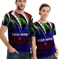 Amazing Polynesian Tattoo And Color Personalized Unisex Deluxe Hoodie ML