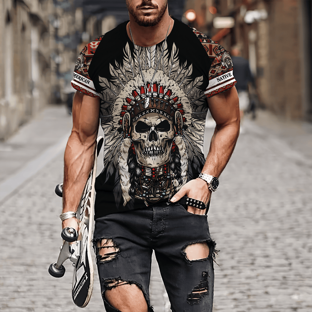 Native American 3D All Over Printed Unisex Shirts