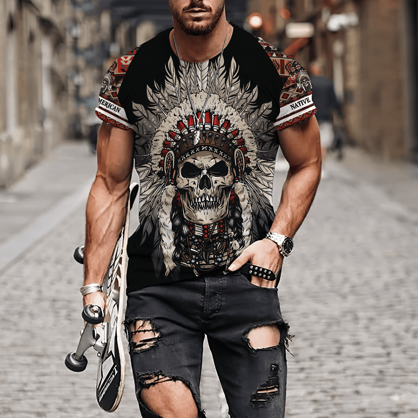 Native American 3D All Over Printed Unisex Shirts