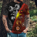 New Zealand Maori And Australia Aboriginal We Are Family 3D Printed Unisex Shirts TN DD29032103