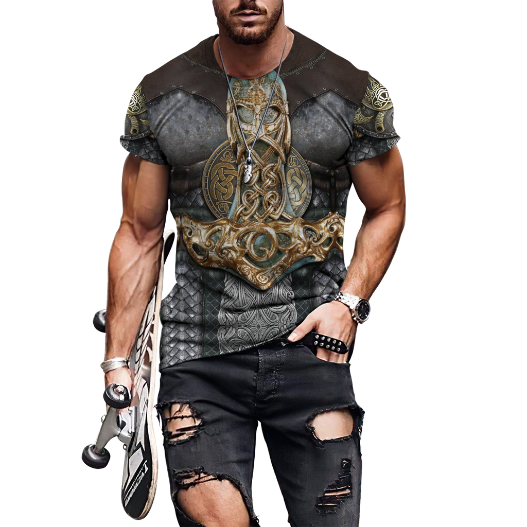 Viking Armor 3D All Over Printed Unisex Shirts